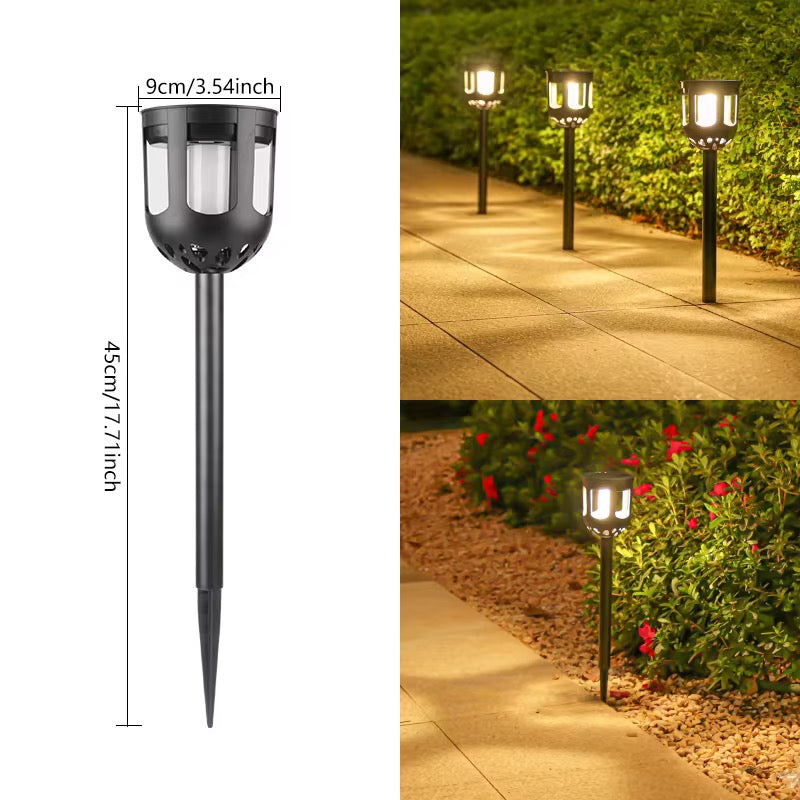 Set 4x Lampi Solare Pentru Gradina, IP 44, H45 Cm