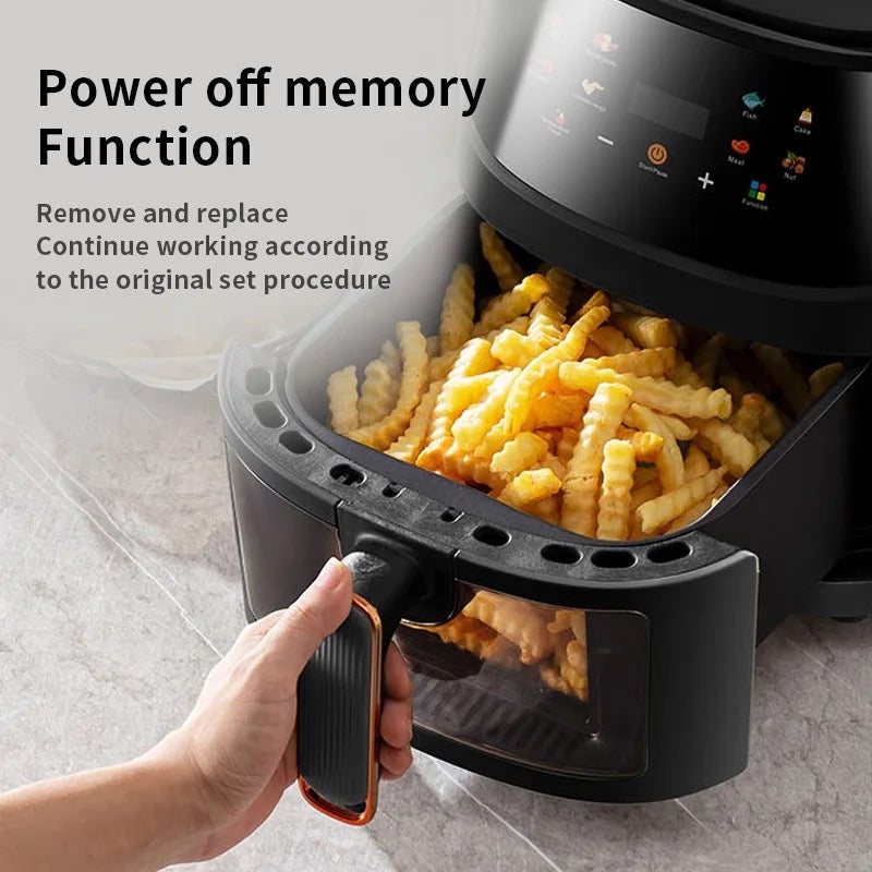Friteuza cu Aer Cald, S-18 Air Fryer