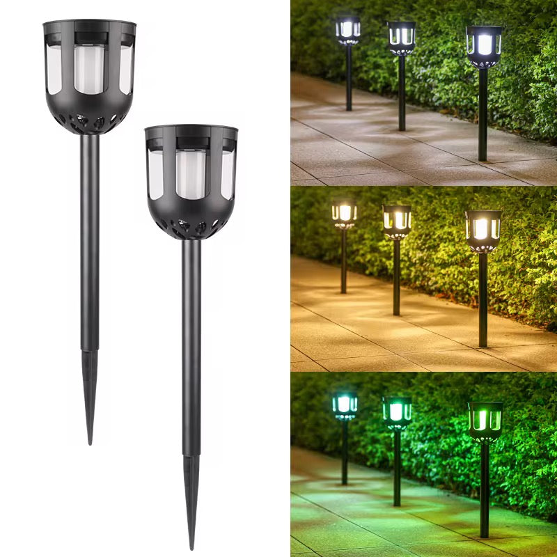 Set 4x Lampi Solare Pentru Gradina, IP 44, H45 Cm