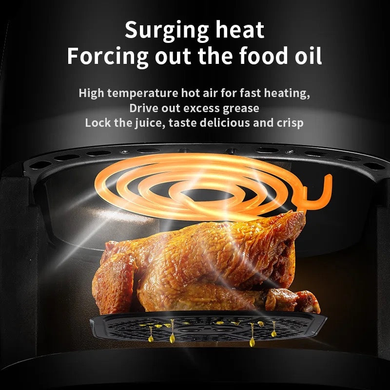 Friteuza cu Aer Cald, S-18 Air Fryer