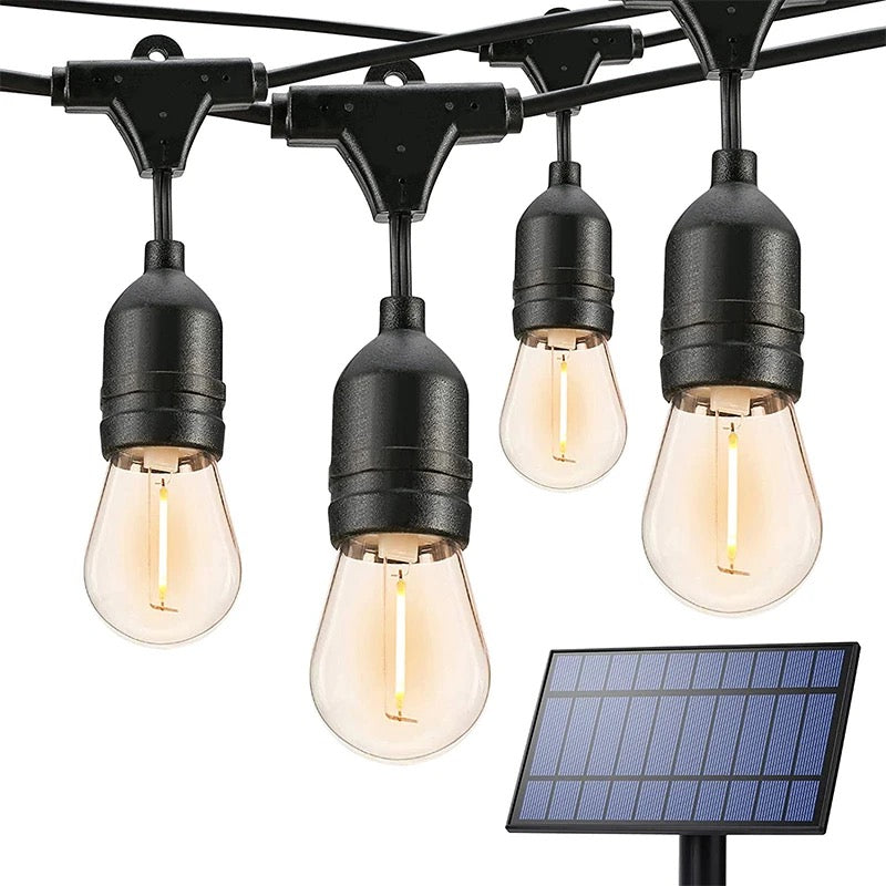 Ghirlanda luminoasa solara 10 M cu 10 BECURI LED IP45