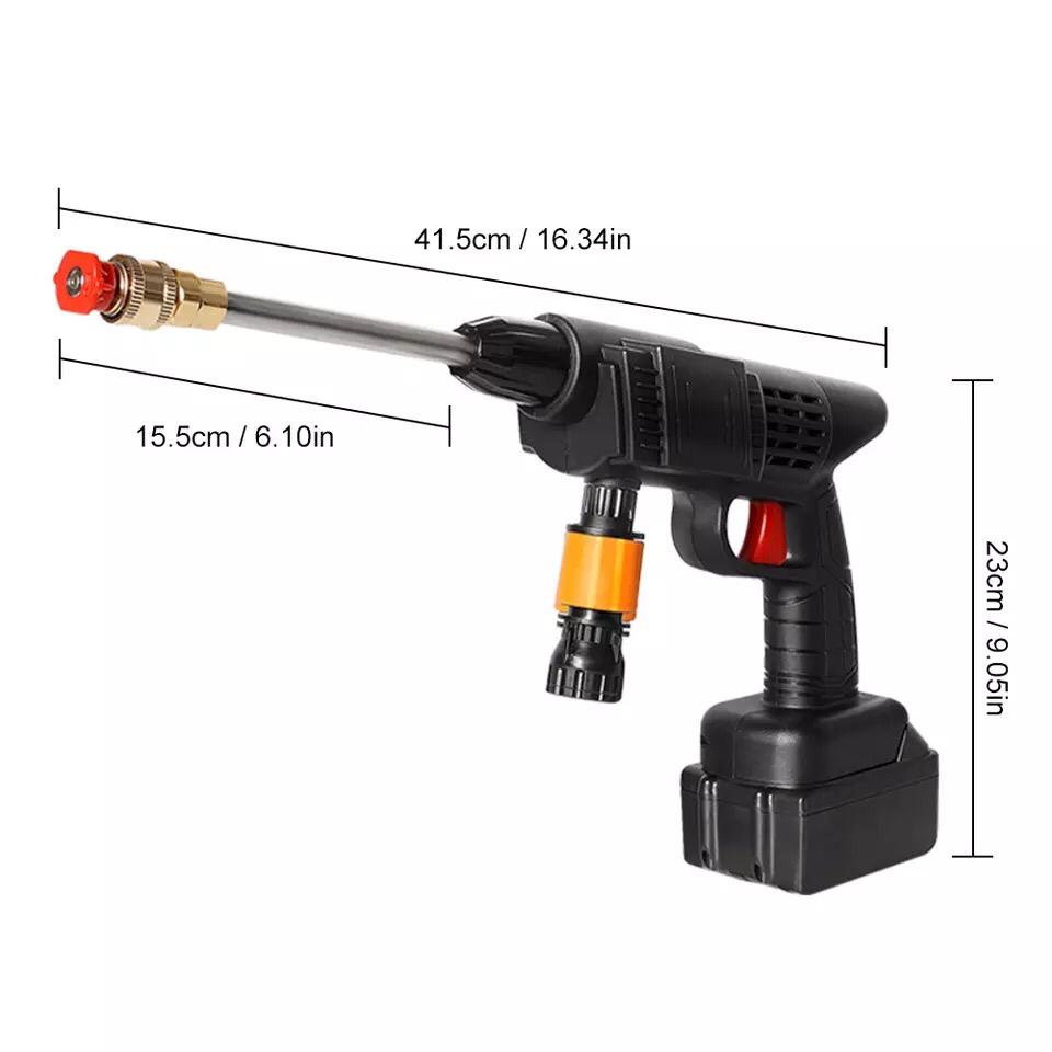Aparat de spalat cu presiune cu  2 x acumulatori, 8L/min, 25 Bari , 48V