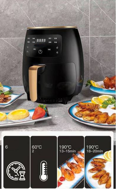 Friteuza cu Aer Cald, S-18 Air Fryer