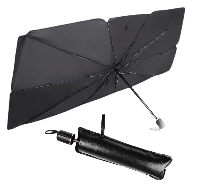Parasolar Tip Umbrela pentru Masina ,Parbriz 134 x 80 cm