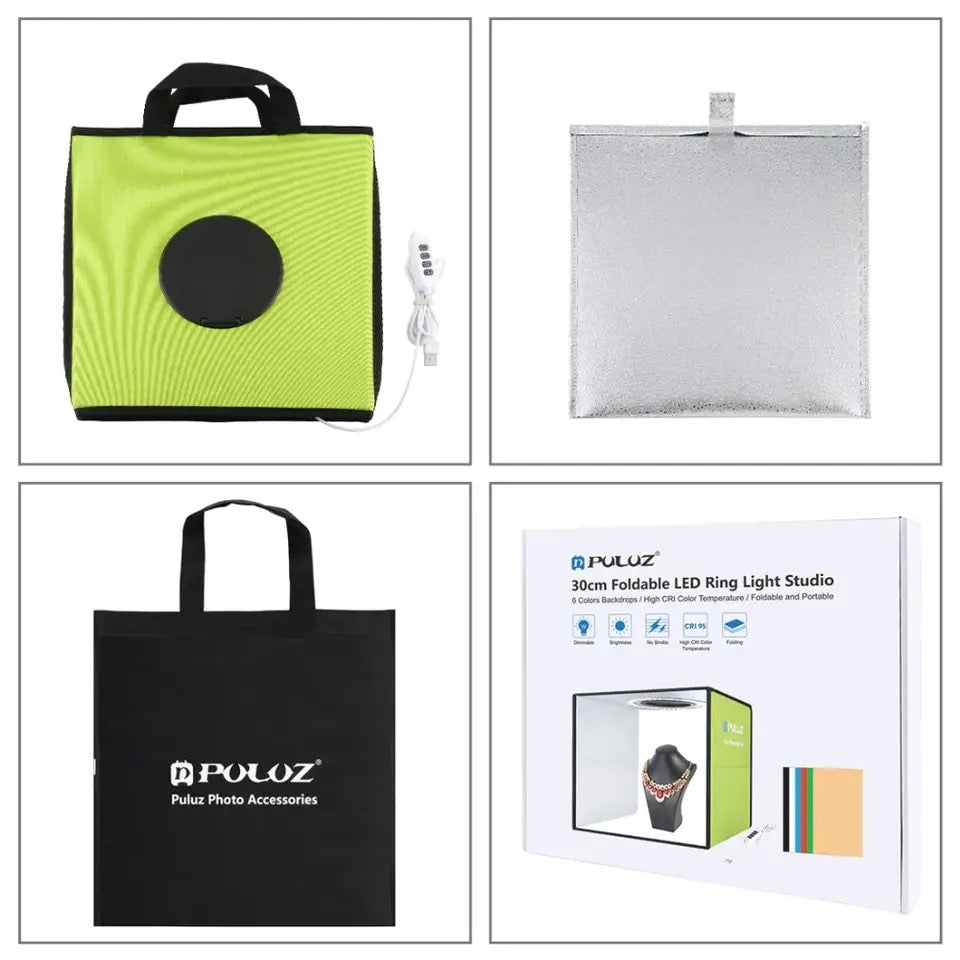 Cub Foto 40x40 cm Bloc fotografic Photo Studio LED