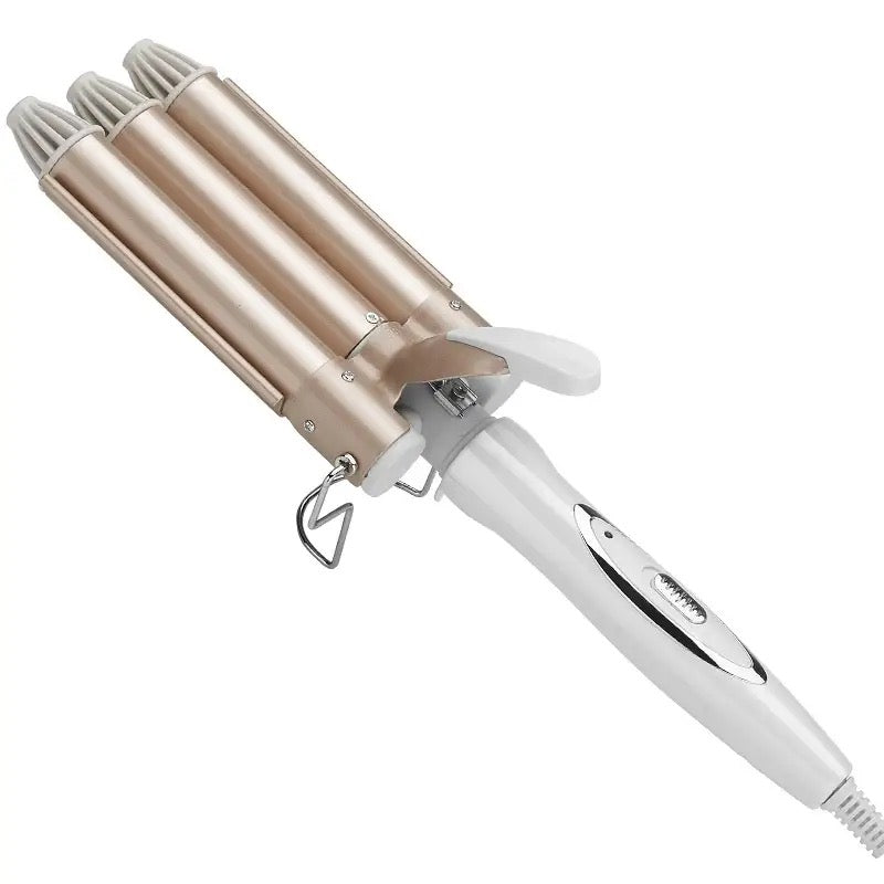 Ondulator Profesional cu Tehnologie Ionica si 3 Tuburi Ceramice