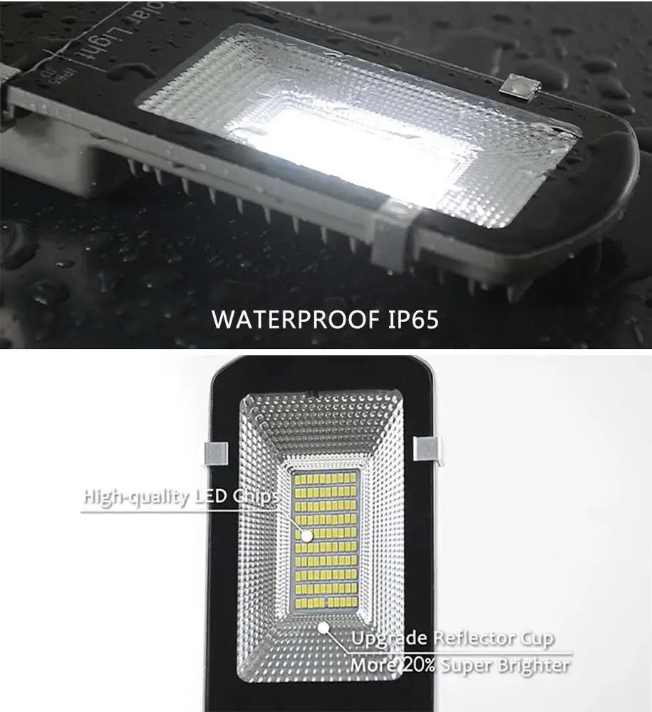 Lampa solara stradala LED, Jortan, 100W