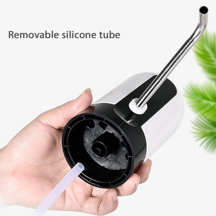 Pompa pentru bidon electrica, dozator, dispenser apa de baut, uz casnic, incarcare USB, AquaZen