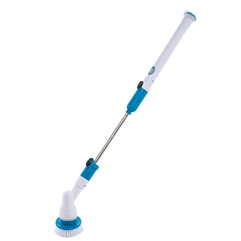 Mop Rotativ Electric, Hurricane Spin Scrubber, pentru Multiple Suprafete, 3 capete incluse