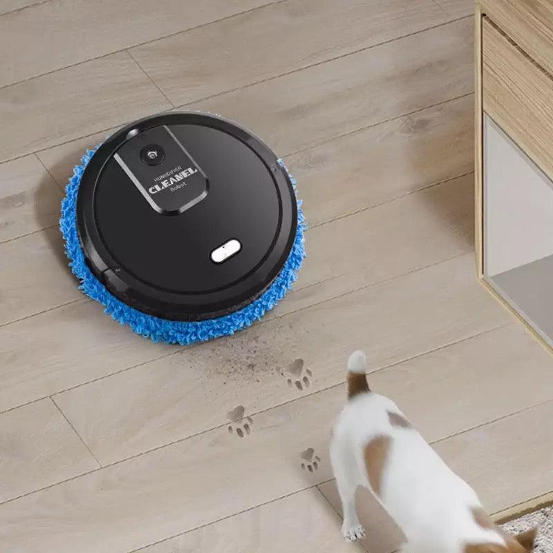 Robot Curatenie Smart Mop cu functie de Umidifcator 2 Lavete din Microfibra incluse