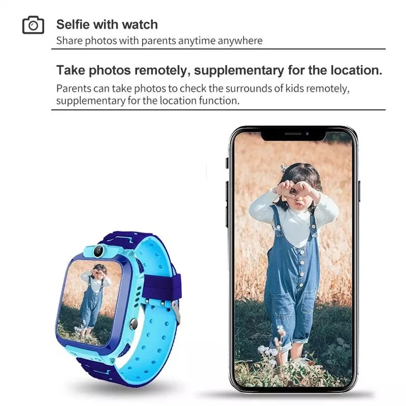 Ceas inteligent pentru copii cu urmărire GPS și apeluri
