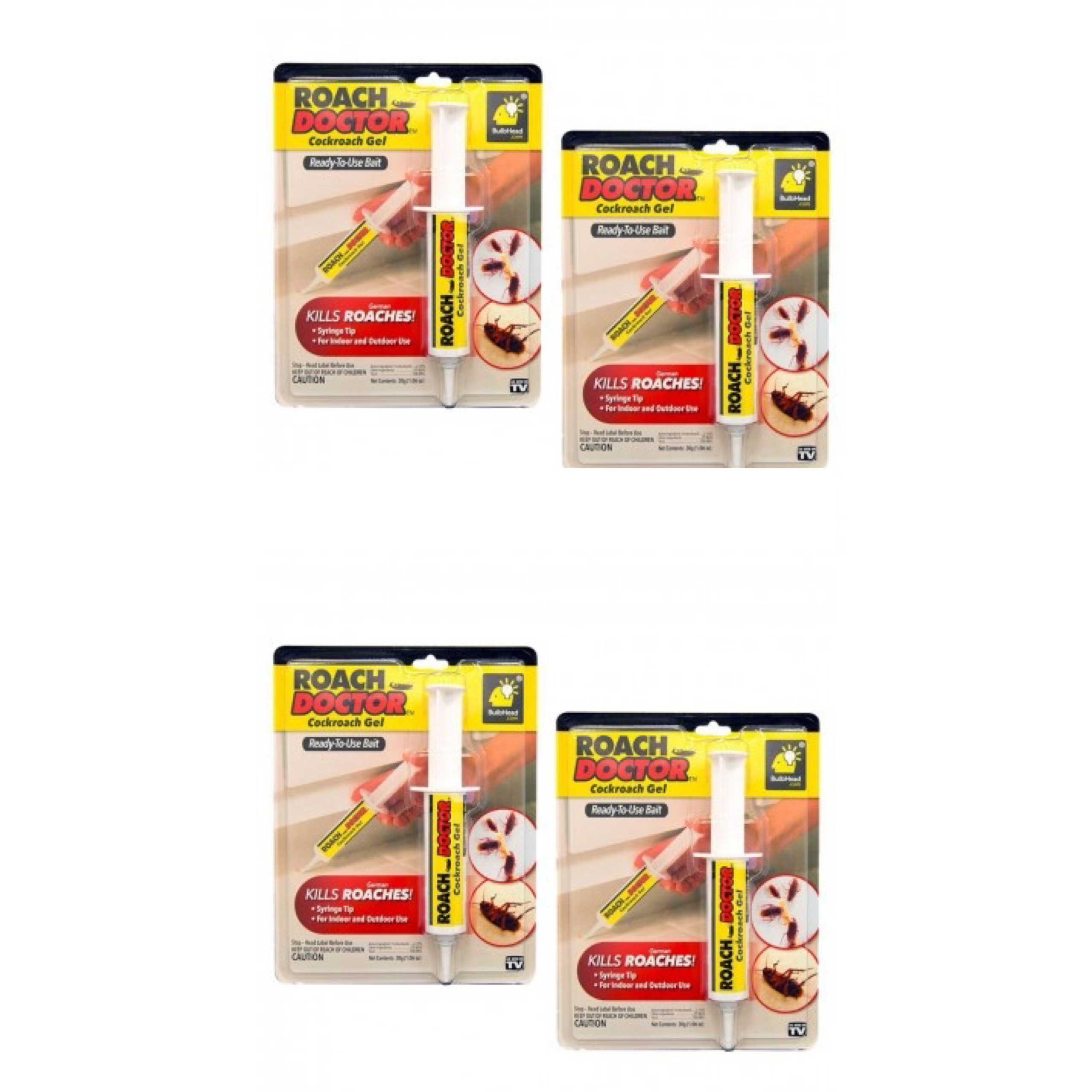 Set 4x  Gel Impotriva Gandacilor, Roach Doctor