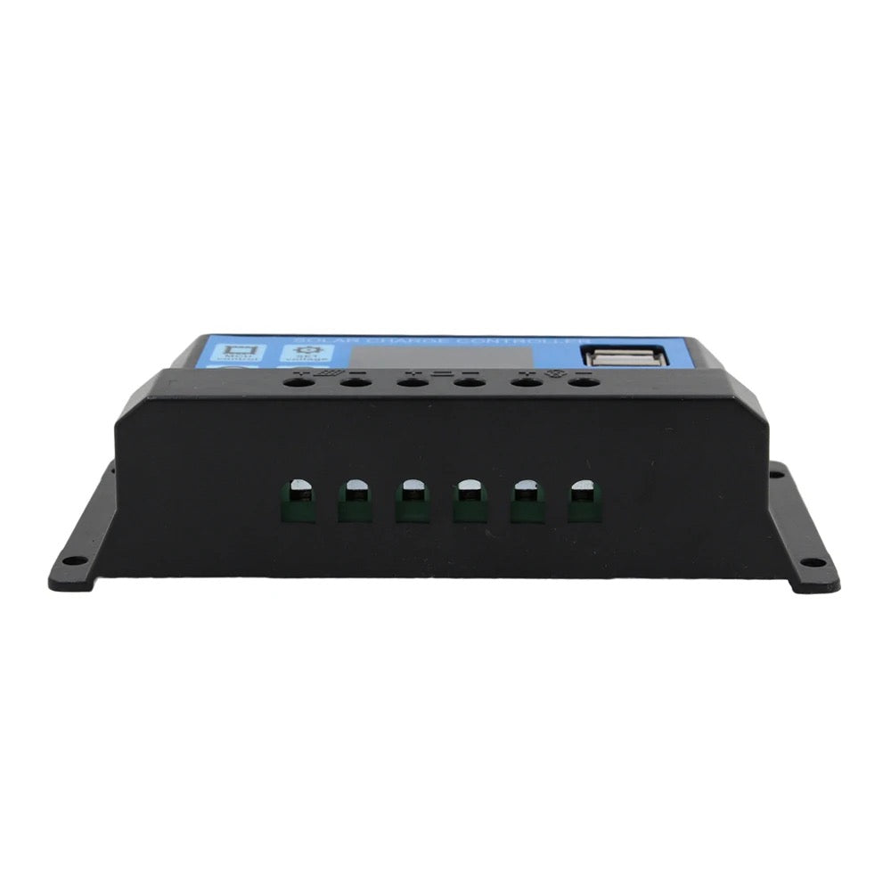 Controler pentru panou solar,regulator, 20A, 12V/24V, display LCD si 2 porturi USB