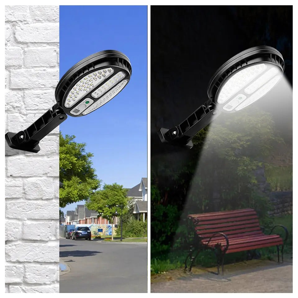 Lampa Solara, 30W, 106 LED , 3 moduri de functionare , 90 SMD ,WOLF WORLD™