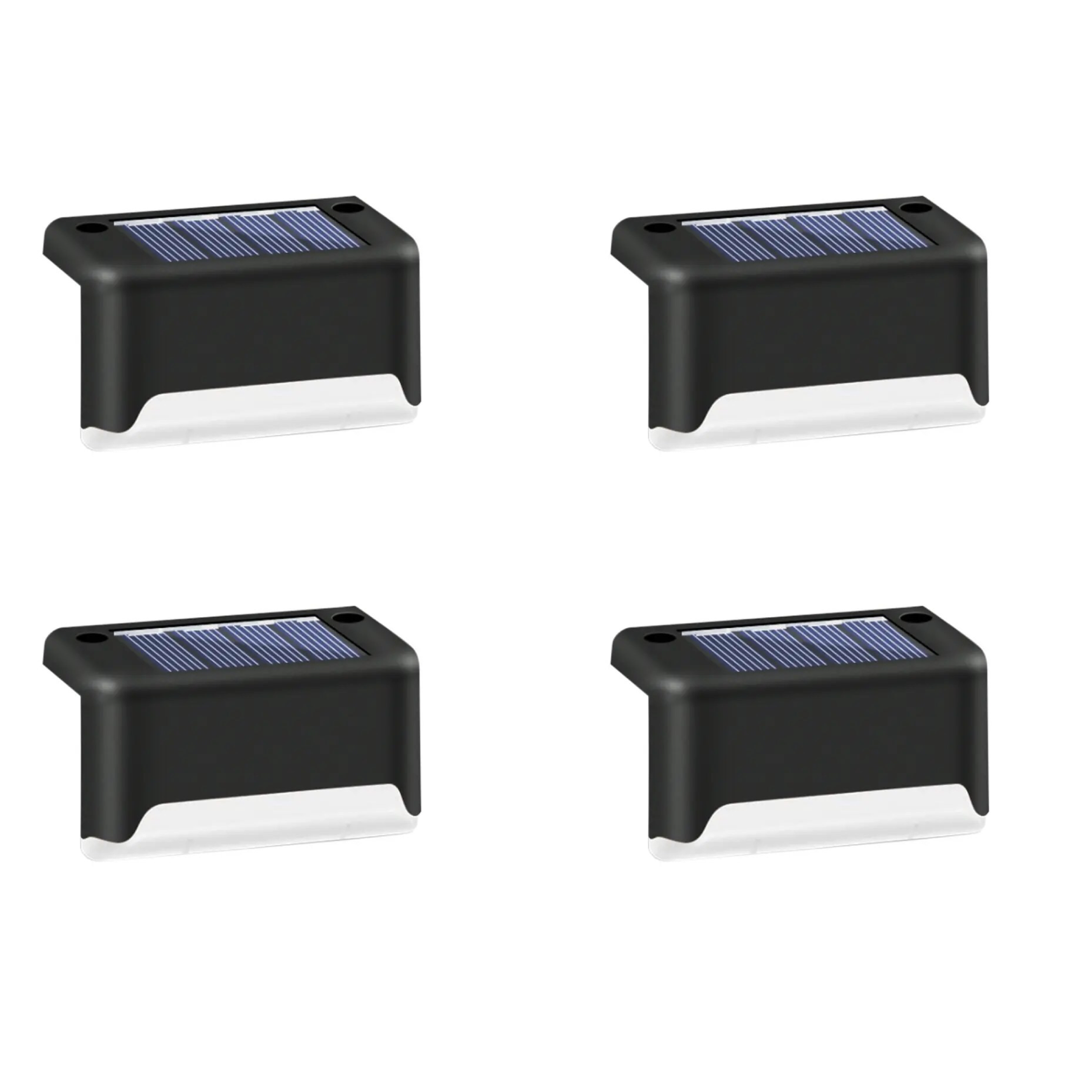 Set 4x Lumini Solare LED pentru Trepte, Scari