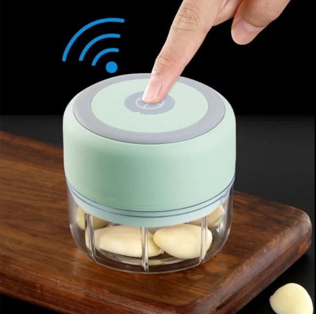 Tocator electric portabil pentru usturoi, nuci, carne, legume 2L