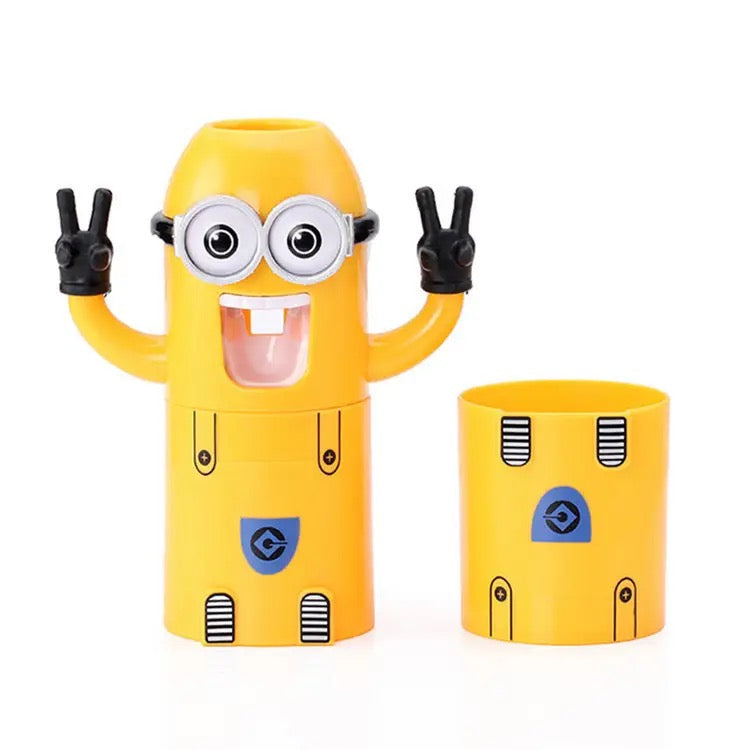 Dozator Pasta De Dinti, 3 in 1, Minions