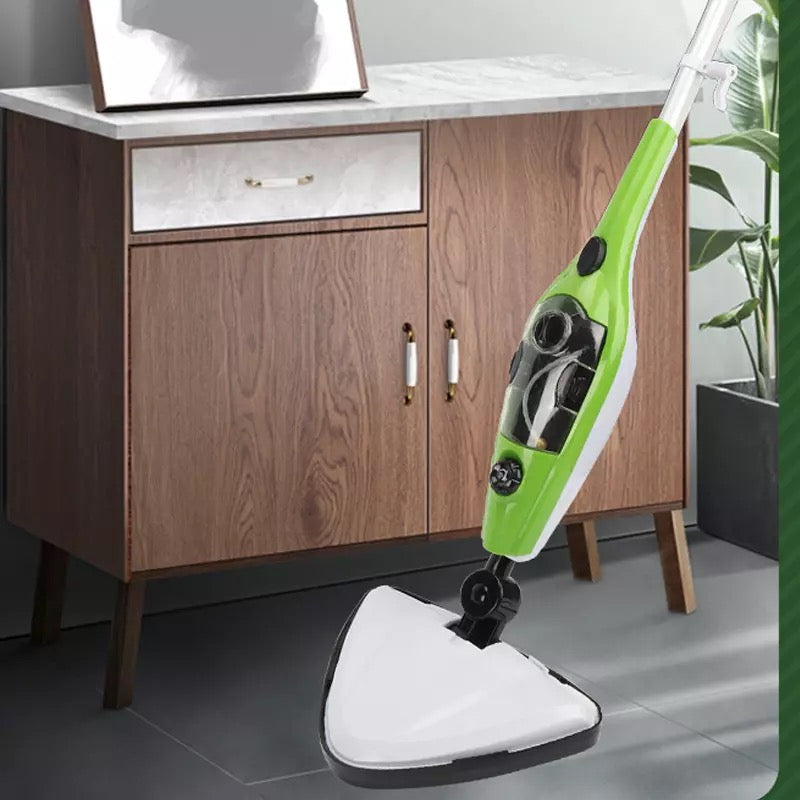 Mop cu Aburi H2O X10, Functie de Dezinfectare si Control Abur, 1300W, rezervor 400ml