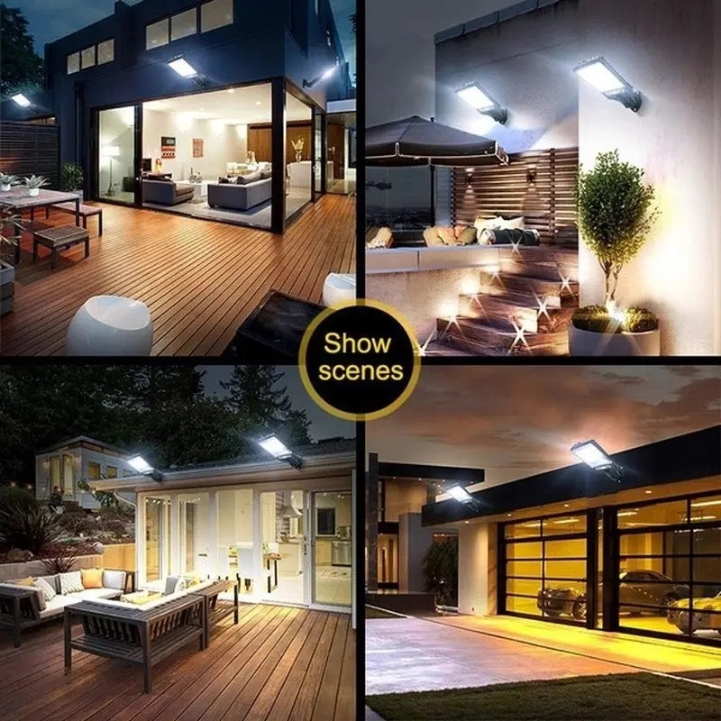 Set 5 x Lampi solare de exterior, rezistentă la apă, cu 3 Moduri de iluminare