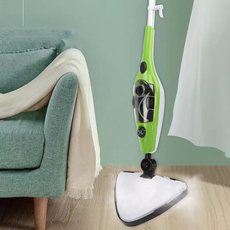 Mop cu Aburi H2O X10, Functie de Dezinfectare si Control Abur, 1300W, rezervor 400ml
