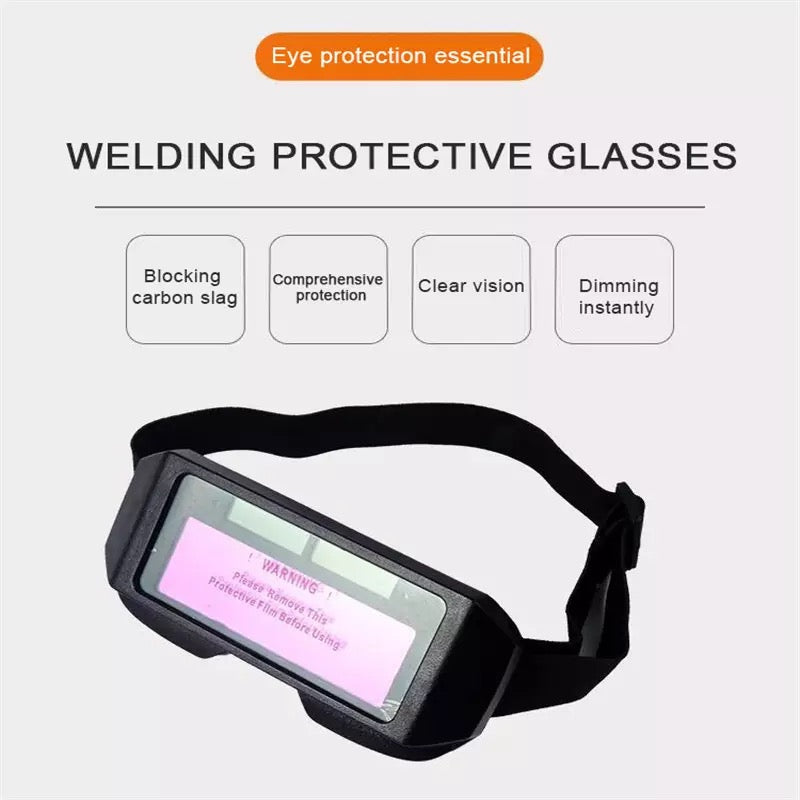 Ochelari protectie sudura cu display LCD cristale lichide auto-intunecare