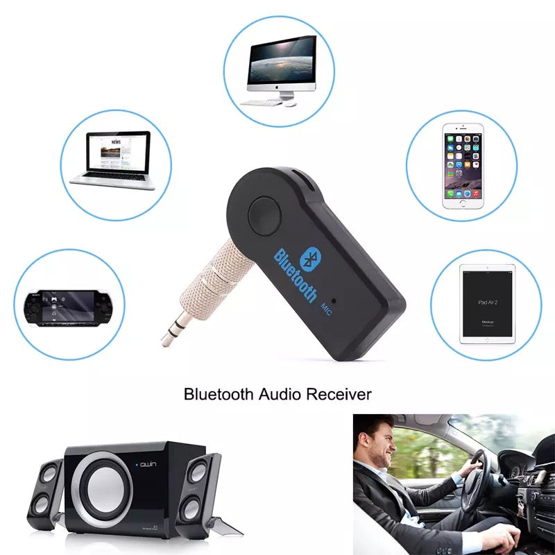 Receptor Bluetooth Auto Pentru Muzica si Apeluri Telefonice