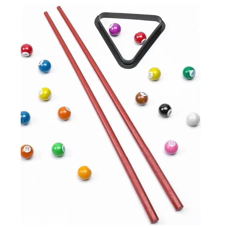 Set complet Masa de Biliard pentru Copii 70X50
