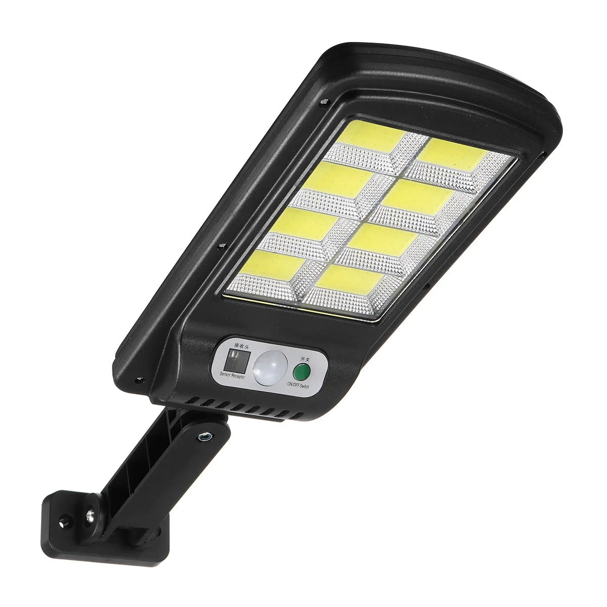 Lampa cu Incarcare Solara 8 celule 150W, 160 LED-uri COB, telecomanda