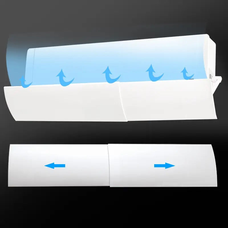 Deflector aer conditionat, lungime reglabila 108 cm