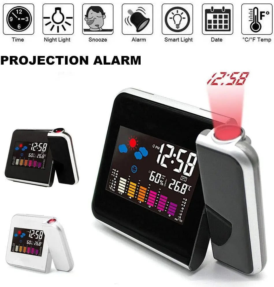 Ceas cu Proiectie si Display LCD DS-8190