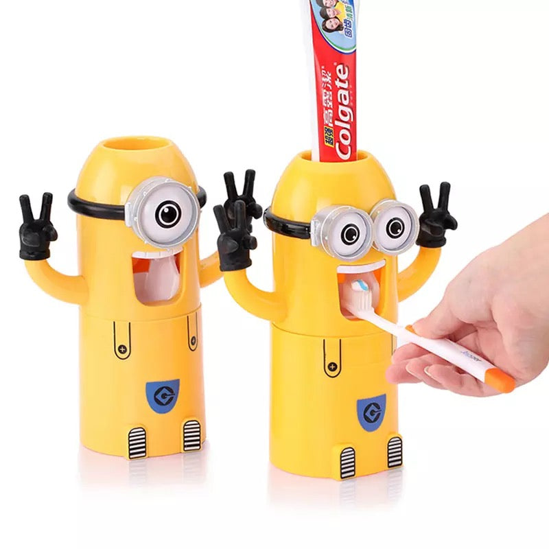 Dozator Pasta De Dinti, 3 in 1, Minions