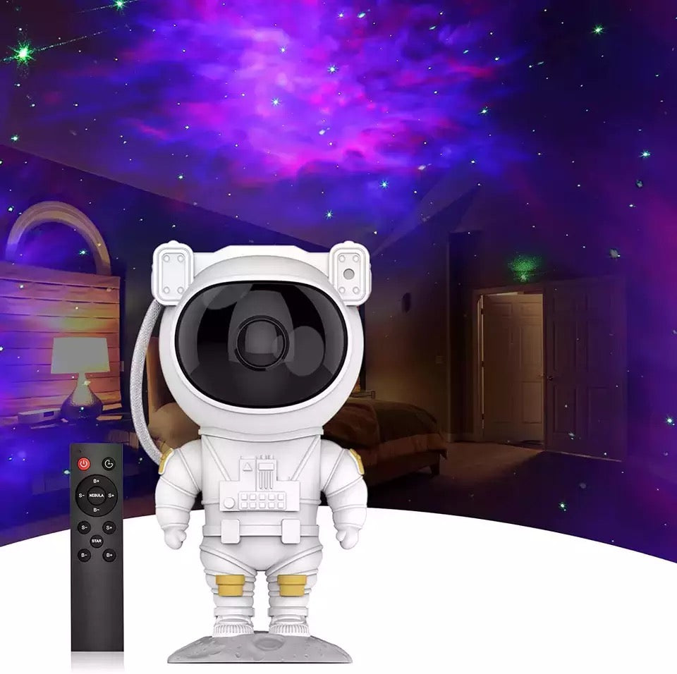 Lampa LED cu proiector Galaxy astronaut Starry Sky