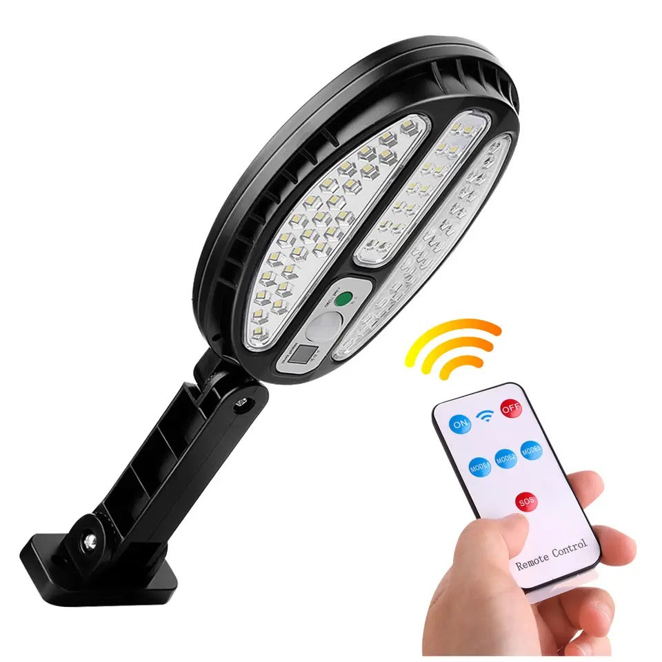 Set 2x Lampi Solare, 30W, 106 LED , 3 moduri de functionare , 90 SMD ,WOLF WORLD ™