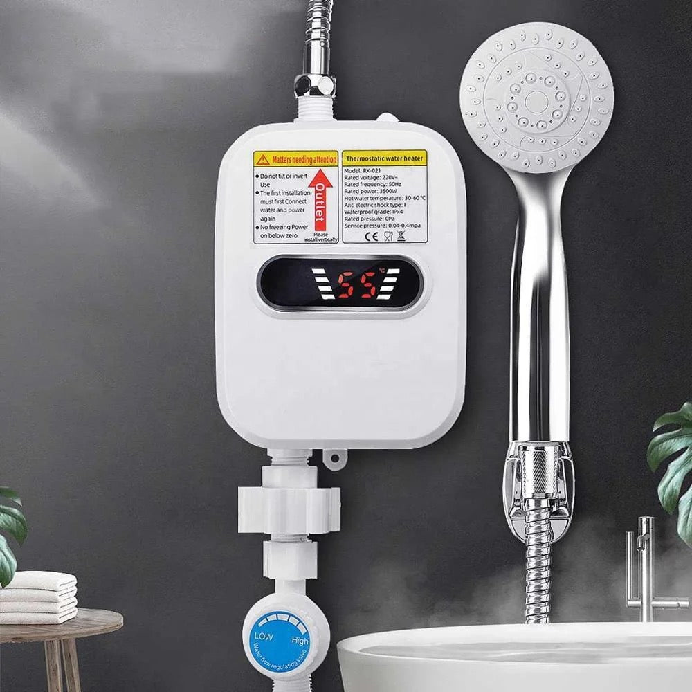 Boiler Electric cu Sistem de Dus 3 litri/minut Putere 3.5 kW