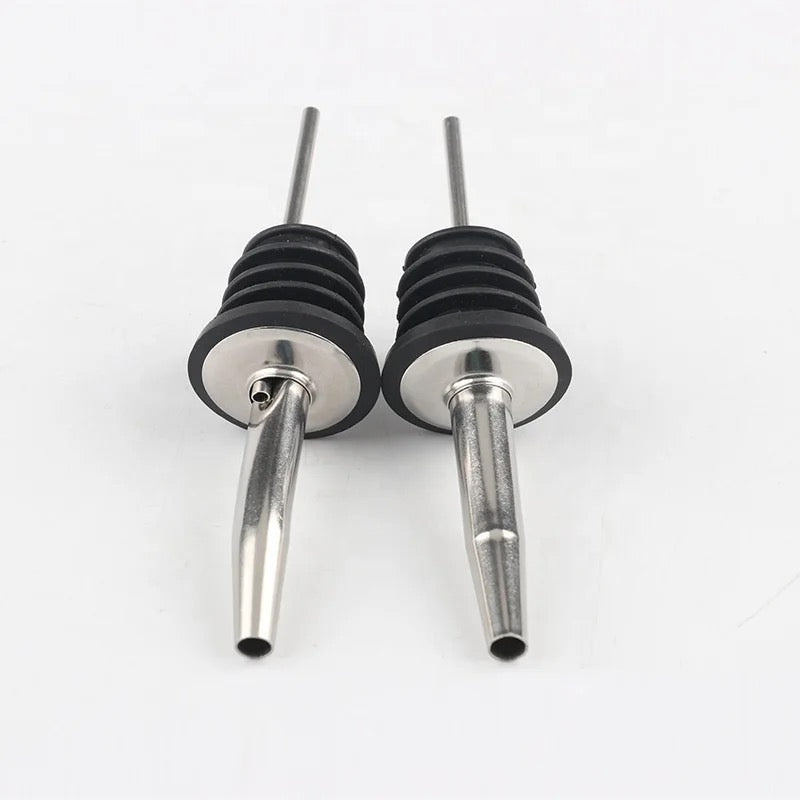 Kit pentru barmani, cocktail shaker, suport bambus, inox, set 10 piese, 750ml, Springos
