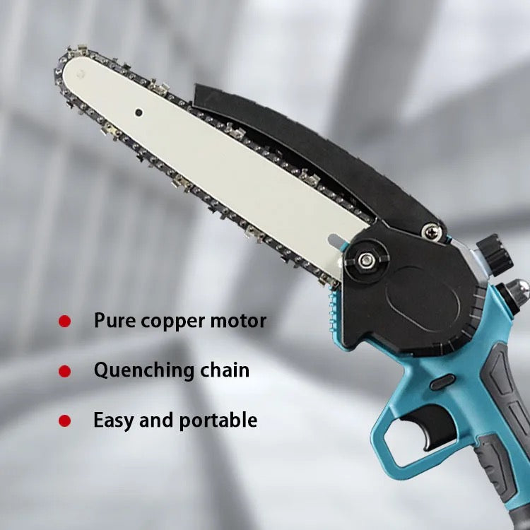 Mini Fierastrau cu Sistem de Ungere, 2 Acumulatori 48V , DASGUT ™