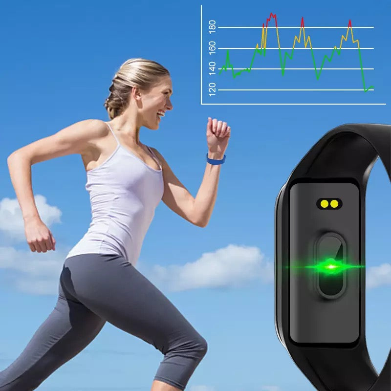 Bratara fitness V.M5 cu Bluetooth, BPM, SPO2, MMHG