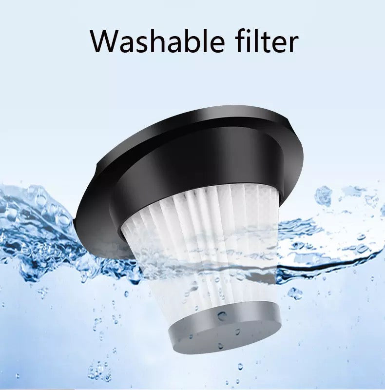 Mini aspirator portabil 2 in 1 fara fir cu incarcare prin USB