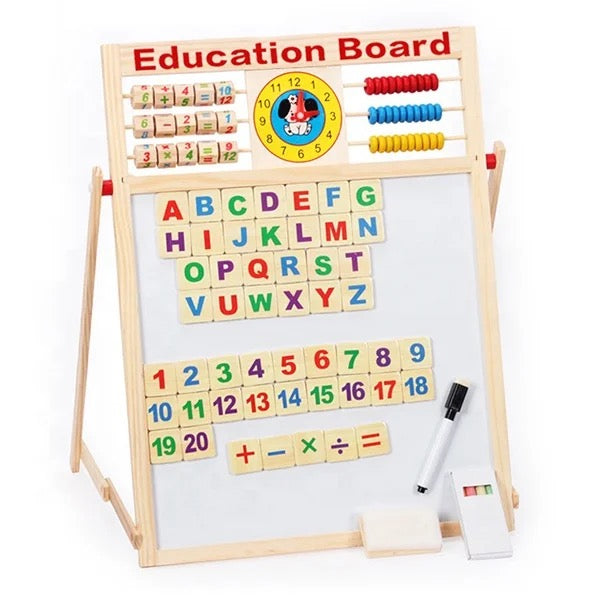 Tabla Educativa Multifunctionala Pentru Copii 40 X 40 Cm