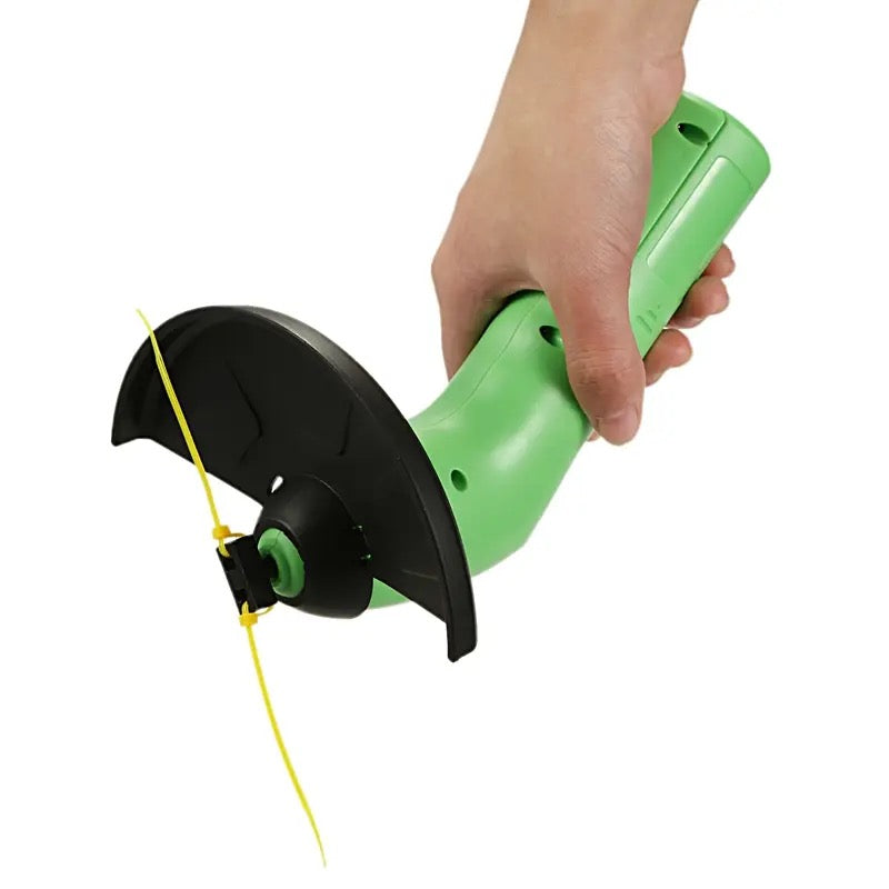 Trimmer portabil cu brat extensibil, functionare pe baterii, Blasko pentru gazon