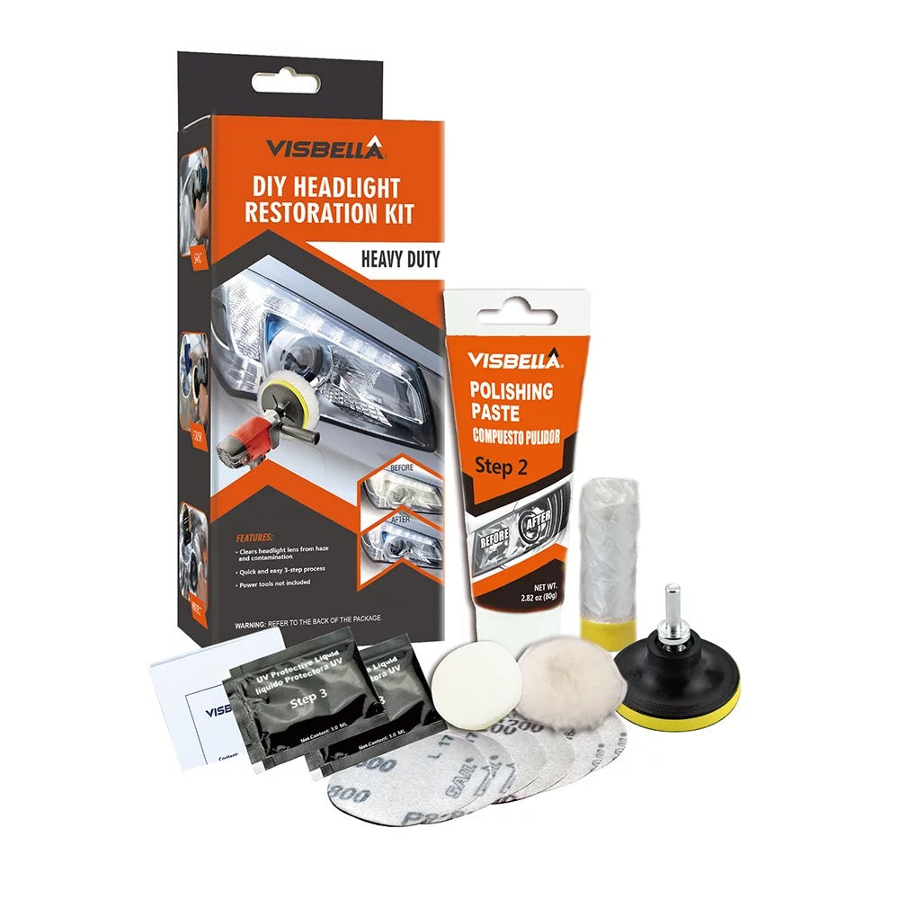 Kit polish pentru faruri, VISBELLA HEADLIGHT