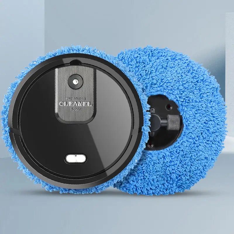 Robot Curatenie Smart Mop cu functie de Umidifcator 2 Lavete din Microfibra incluse